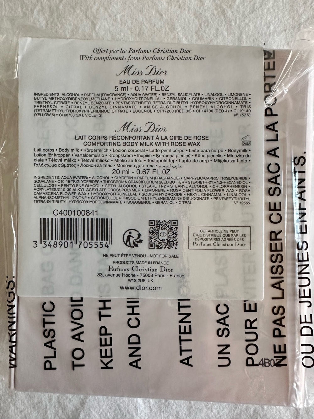Miss Dior Beauty Set GWP new not opened - Picture 2 of 6